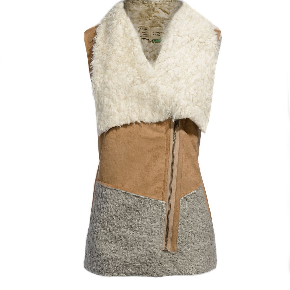 Anthropologie | Moto vest size XS